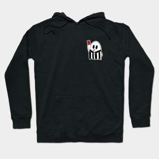 Referee Red Card Ghost Hoodie